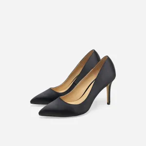 Breathable mesh Athena Satin Pumps