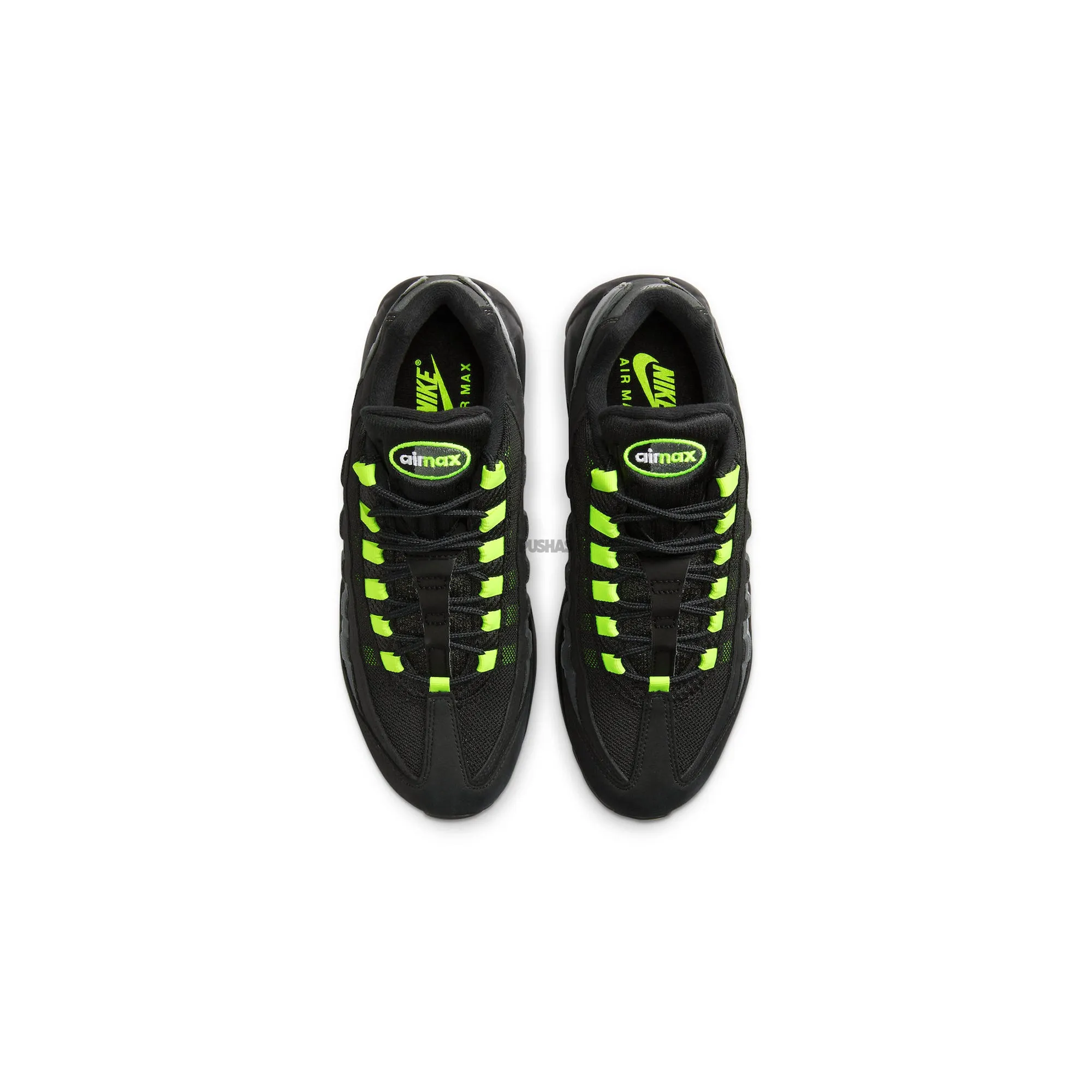 Nike Air Max 95 'Black Neon' (2023) bow - decorated running option Advanced Foam Technology