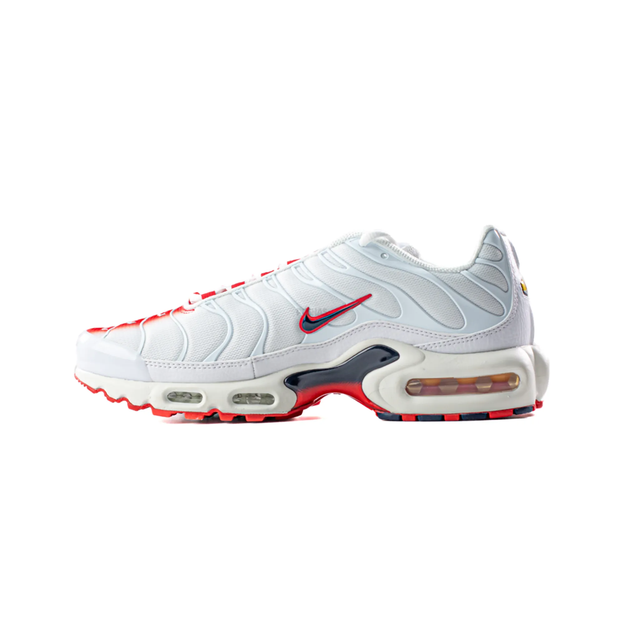 Nike Air Max Plus TN 'Midnight Navy / University Red' (2023) triangular - design shoes