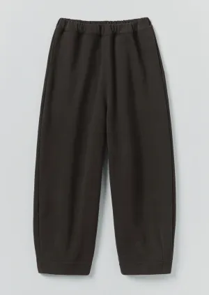 Quick Wash Jersey Barrel Leg Pants | Black Pepper