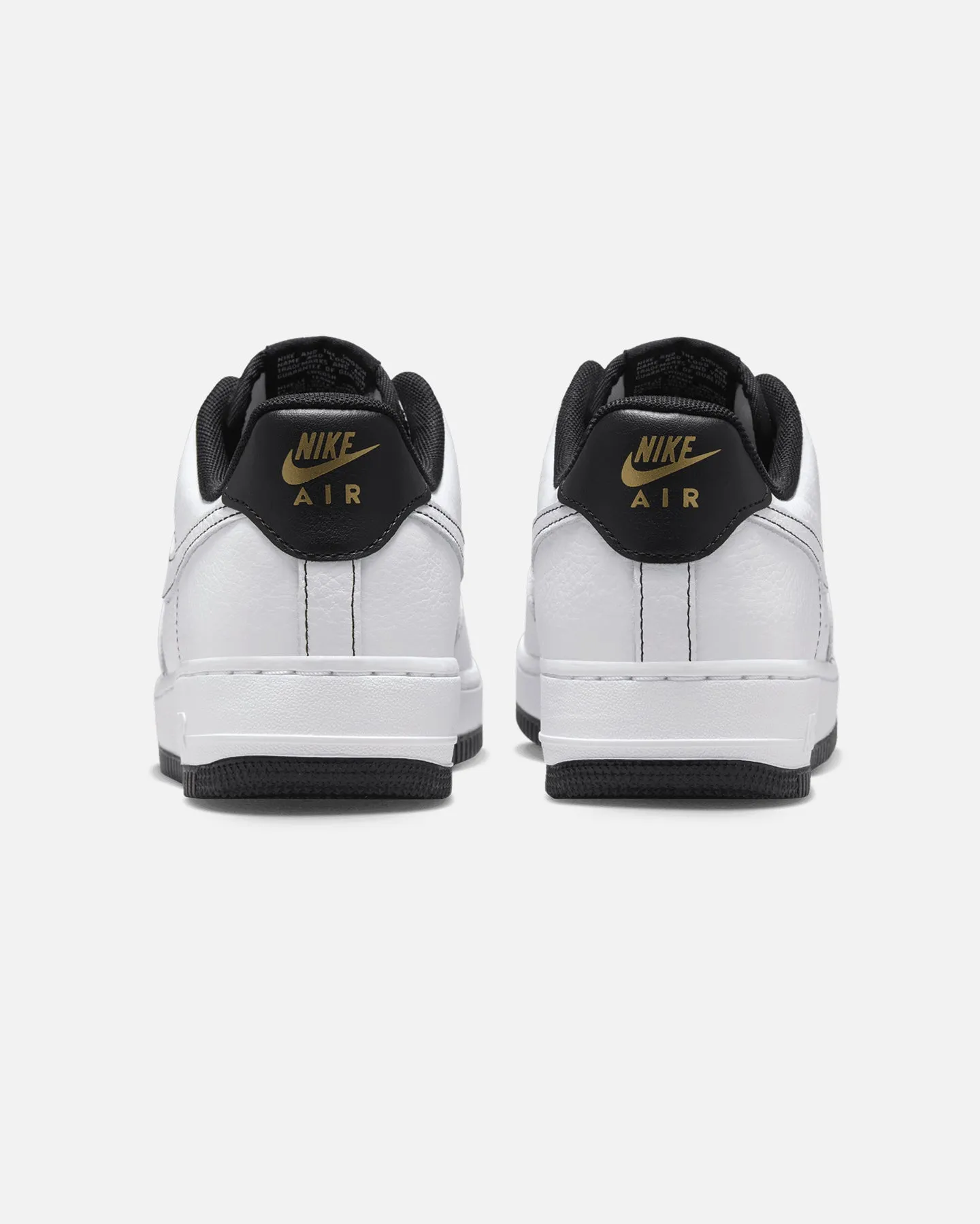 Korean Trend slow walk Nike Women's Air Force 1 '07 "Mini Jewel" White/Black