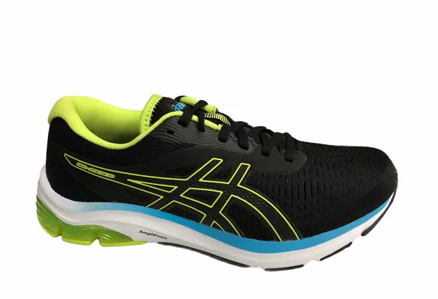 youth shoes Asics scaropa da corsa da uomo Gel Pulse 12 1011A844 006 nero verde