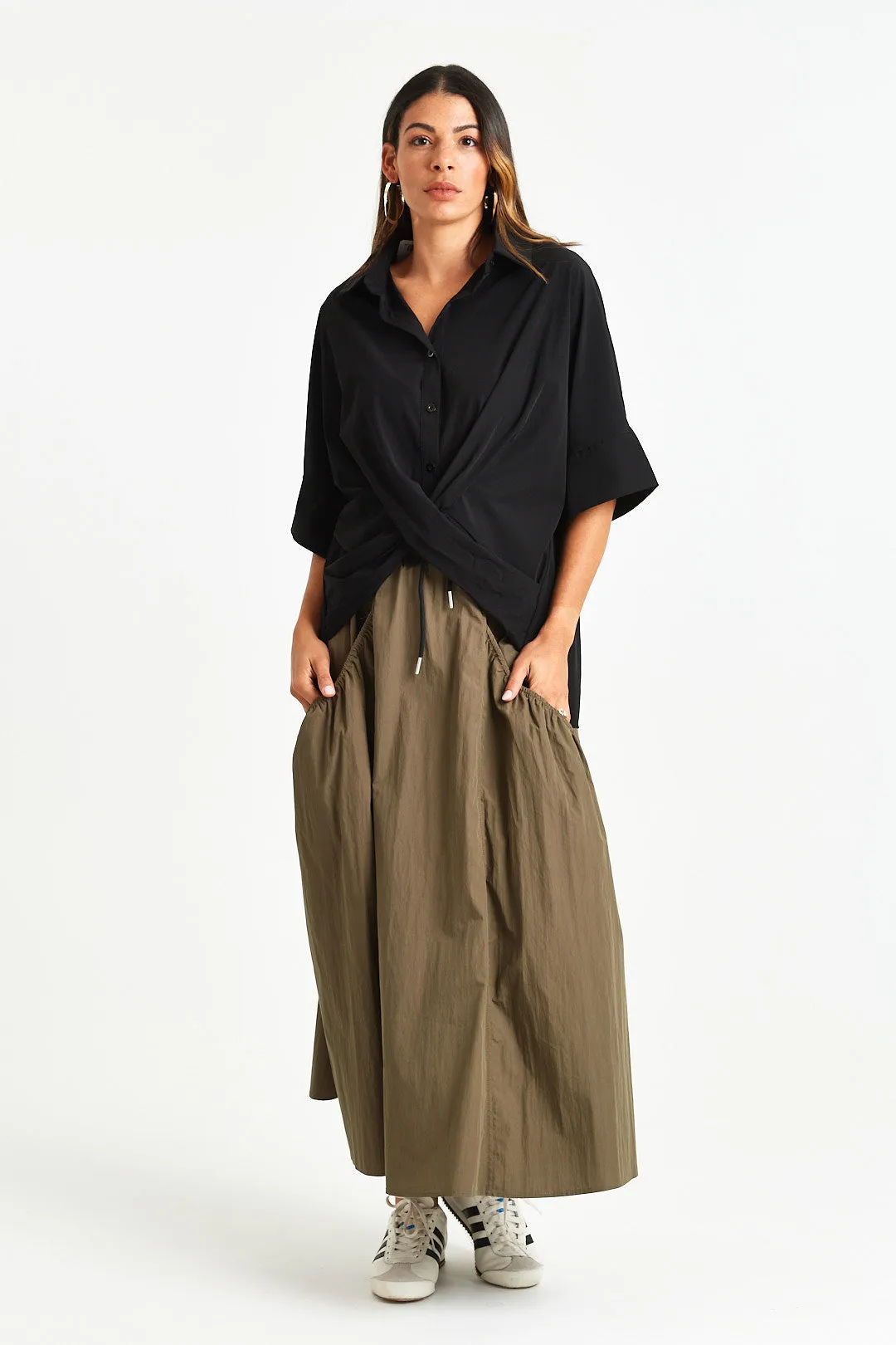 Tapered Cut Maximalist look JETHRO SKIRT