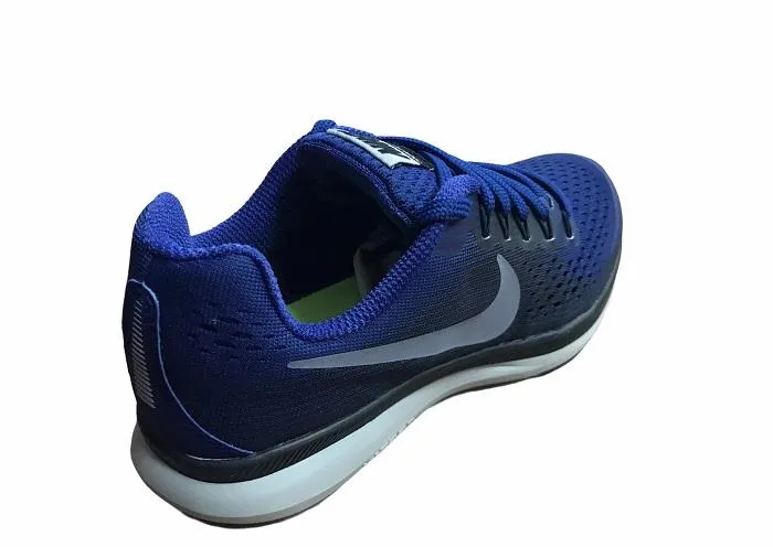 Fast Steps Fall Nike Zoom Pegasus 34 GS scarpa da corsa 881953 404 deep royal blue-dark sky blue