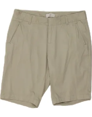 Easy Layering button fly DOCKERS Womens Casual Shorts US 4 Small W28  Green Cotton
