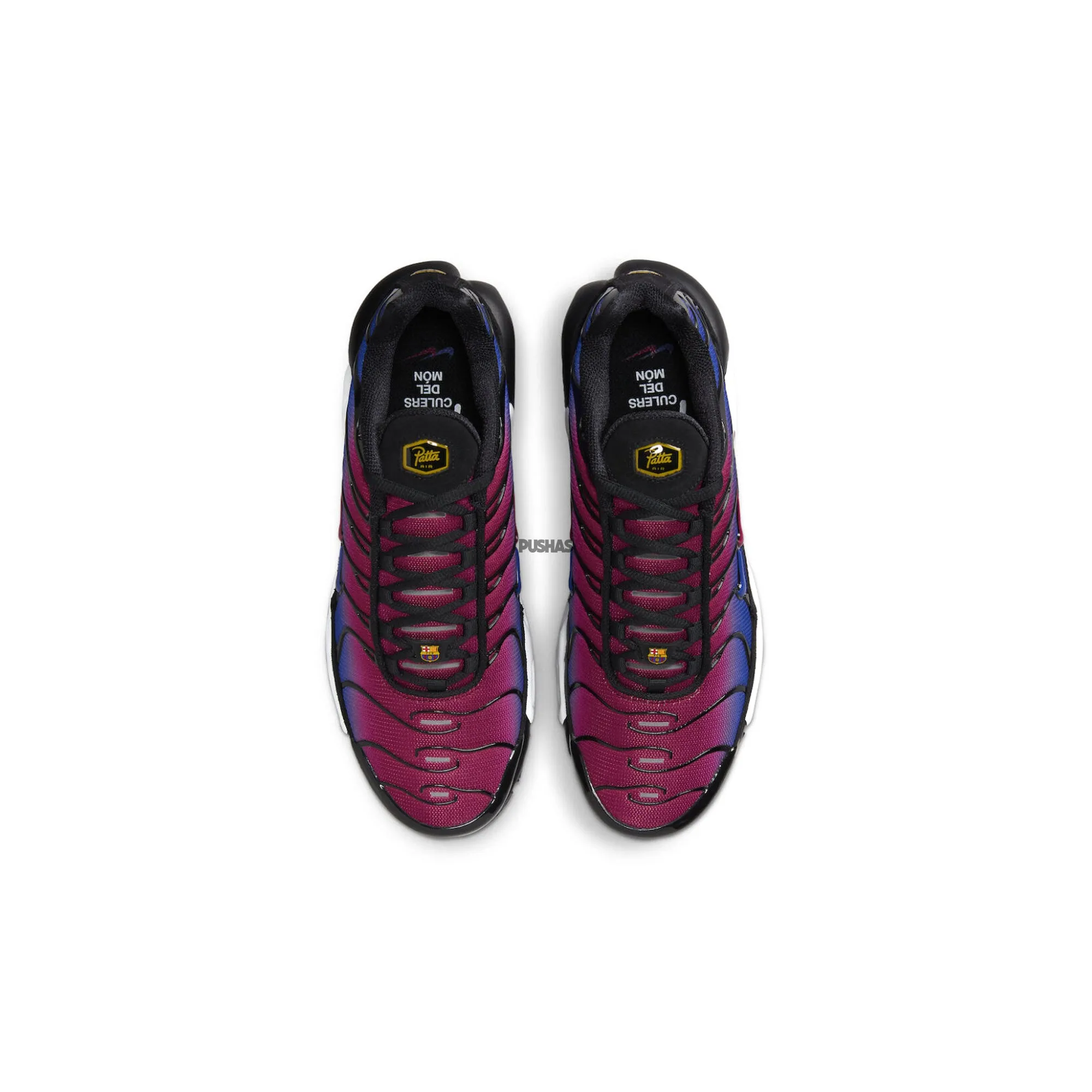 Nike Air Max Plus 'Patta FC Barcelona Culers del M??n' (2023) Senior runner Responsive Sole Construction