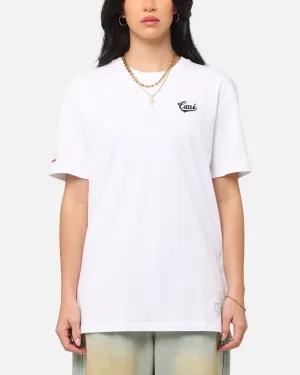 Carr?? Simplicit?? Classic Short Sleeve T-Shirt White Reinforced Collar Outdoor Style Trend