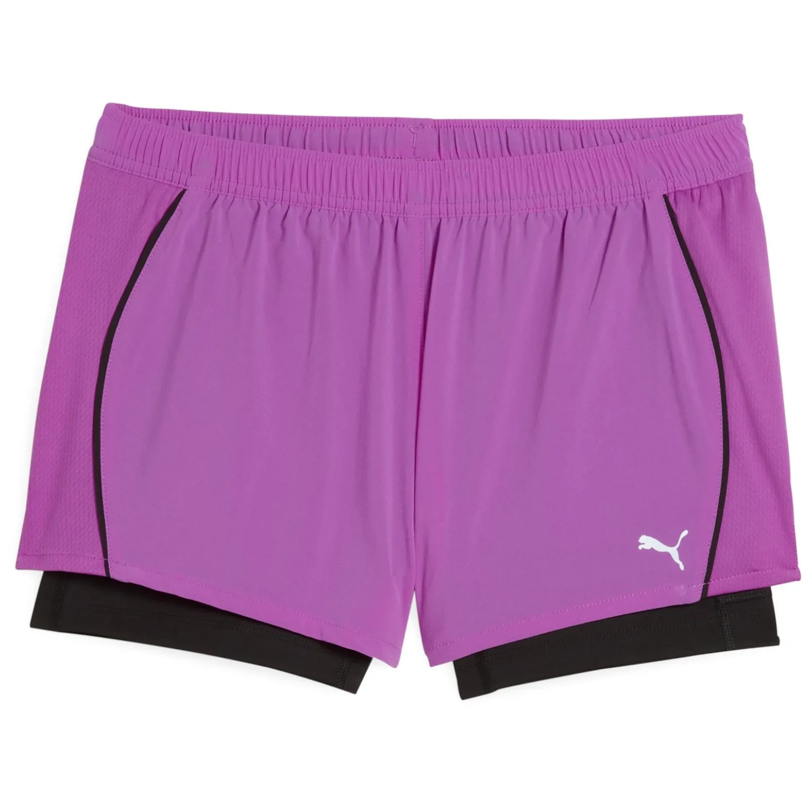 Non slip grip Puma Run Velocity Womens 2-in-1 3" Running Short