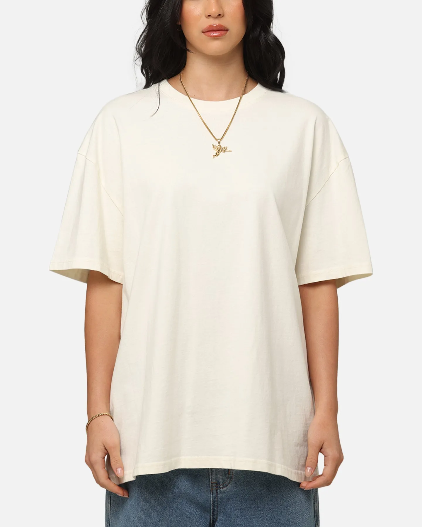 Timeless Design Comfy Casual Culture Kings Boxy T-Shirt Off White
