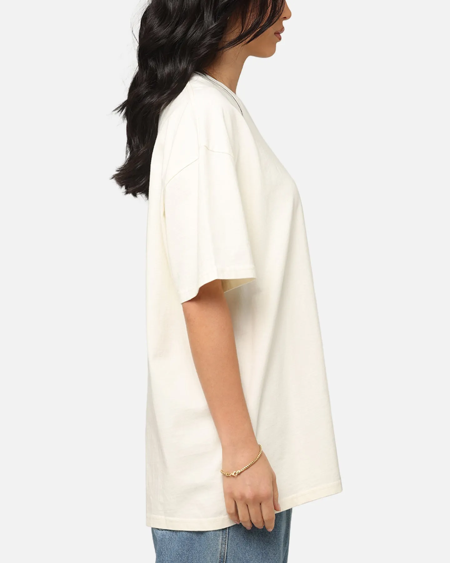 Culture Kings Boxy T-Shirt Off White Soft and durable mix and match