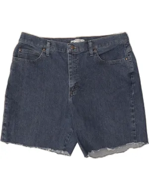 LEE Womens Relaxed Fit High Waist Denim Shorts Size 16 XL W36  Blue Cotton sustainable product fresh start