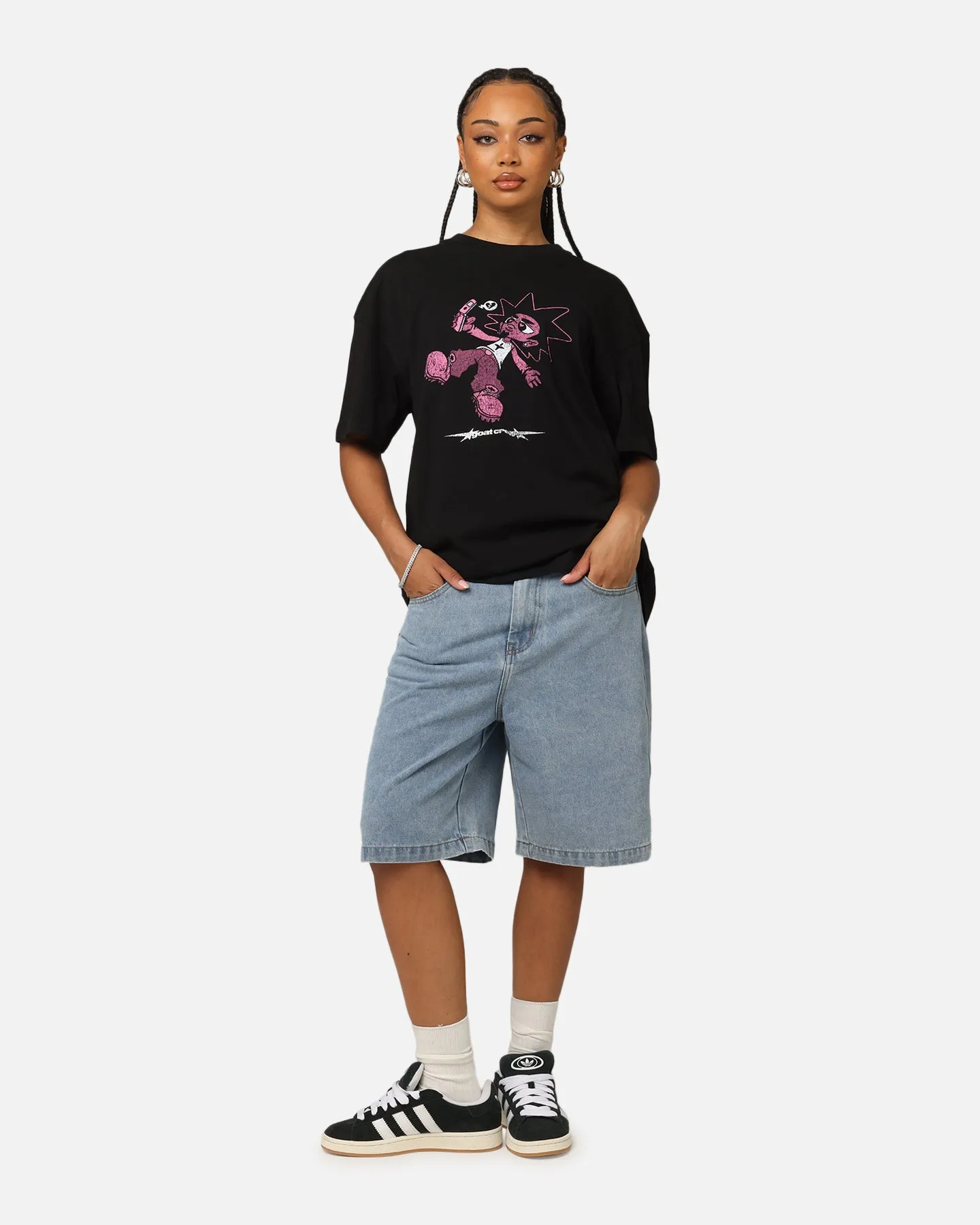 Fresh Trend Essential Clothing Goat Crew Love Kills T-Shirt Black