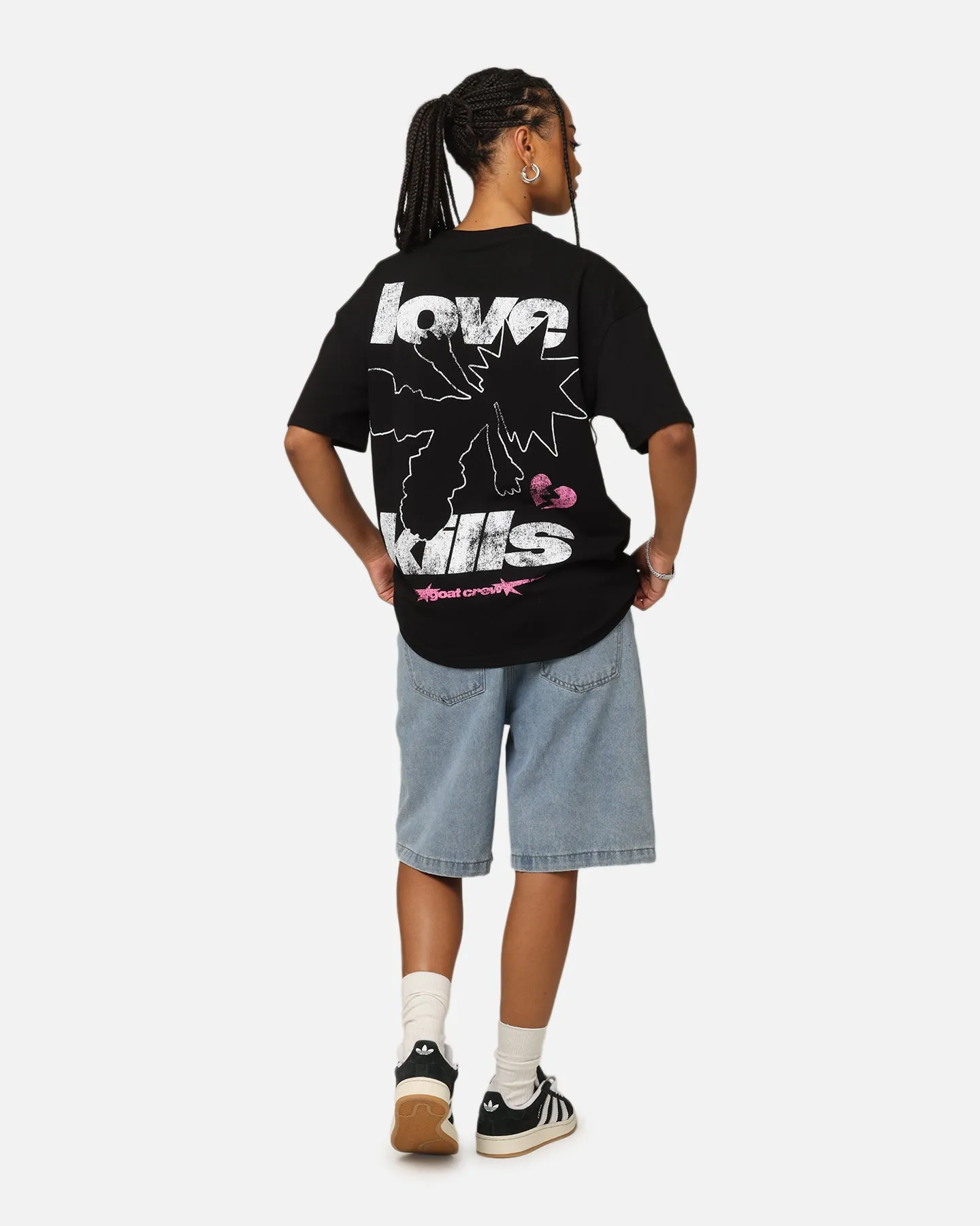 Goat Crew Love Kills T-Shirt Black OdorResistantTechnology