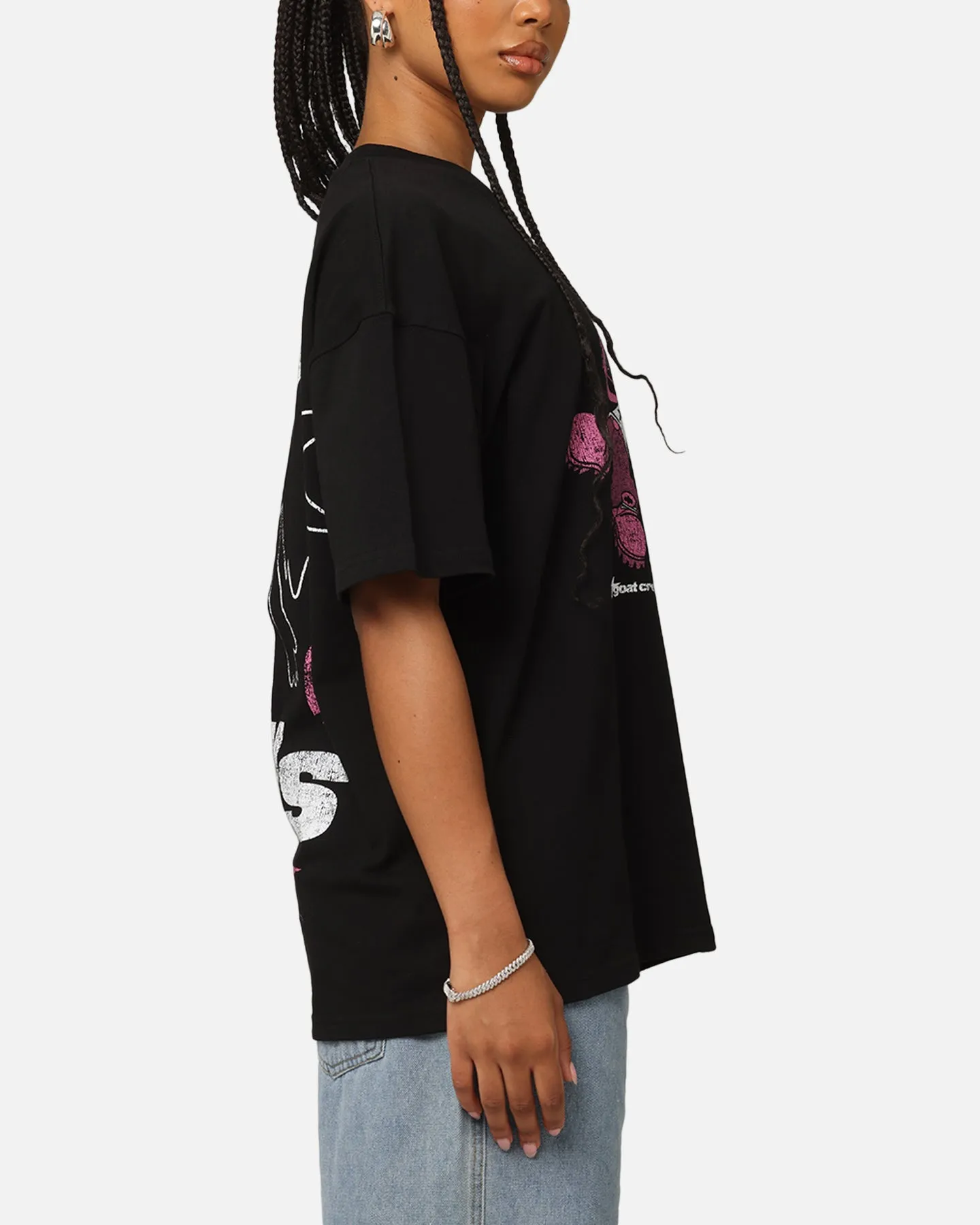 Goat Crew Love Kills T-Shirt Black Playful Prints men's clothing