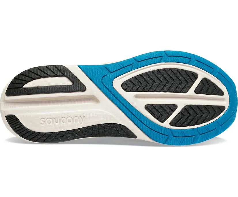 Saucony scarpa da corsa da uomo Echelon 9 S20765-31 blu chiaro Ventilated Airflow Dynamic Arch Lock