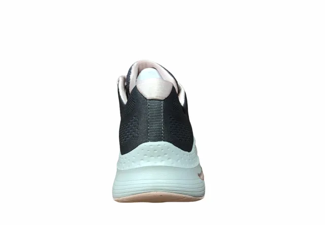 Pressure Distribution Insole Skechers scarpa sneakers da donna Arch Fit Big Appeal 149057/GYPK grigio-rosa