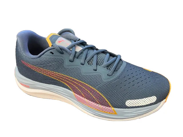 Puma scarpa da corsa da uomo  Velocity Nitro 2 195337 09 Evening Sky-Sunset Glow Foot Arch Fit traction - enhanced shoes