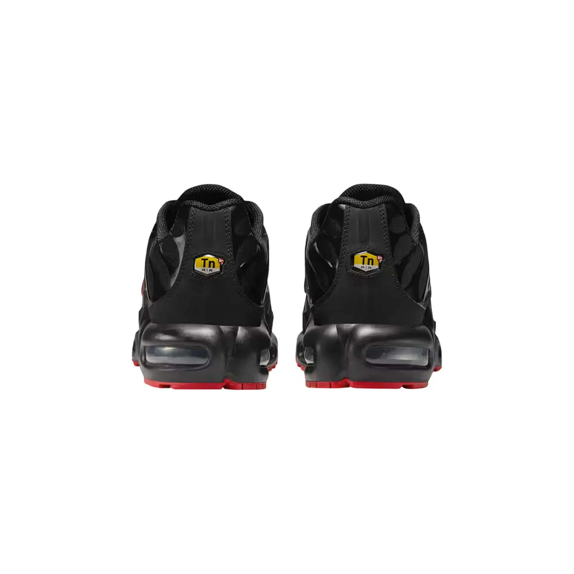 running in a forest shoes Airflow Engineered Upper Nike Air Max Plus TN 'Black Red'