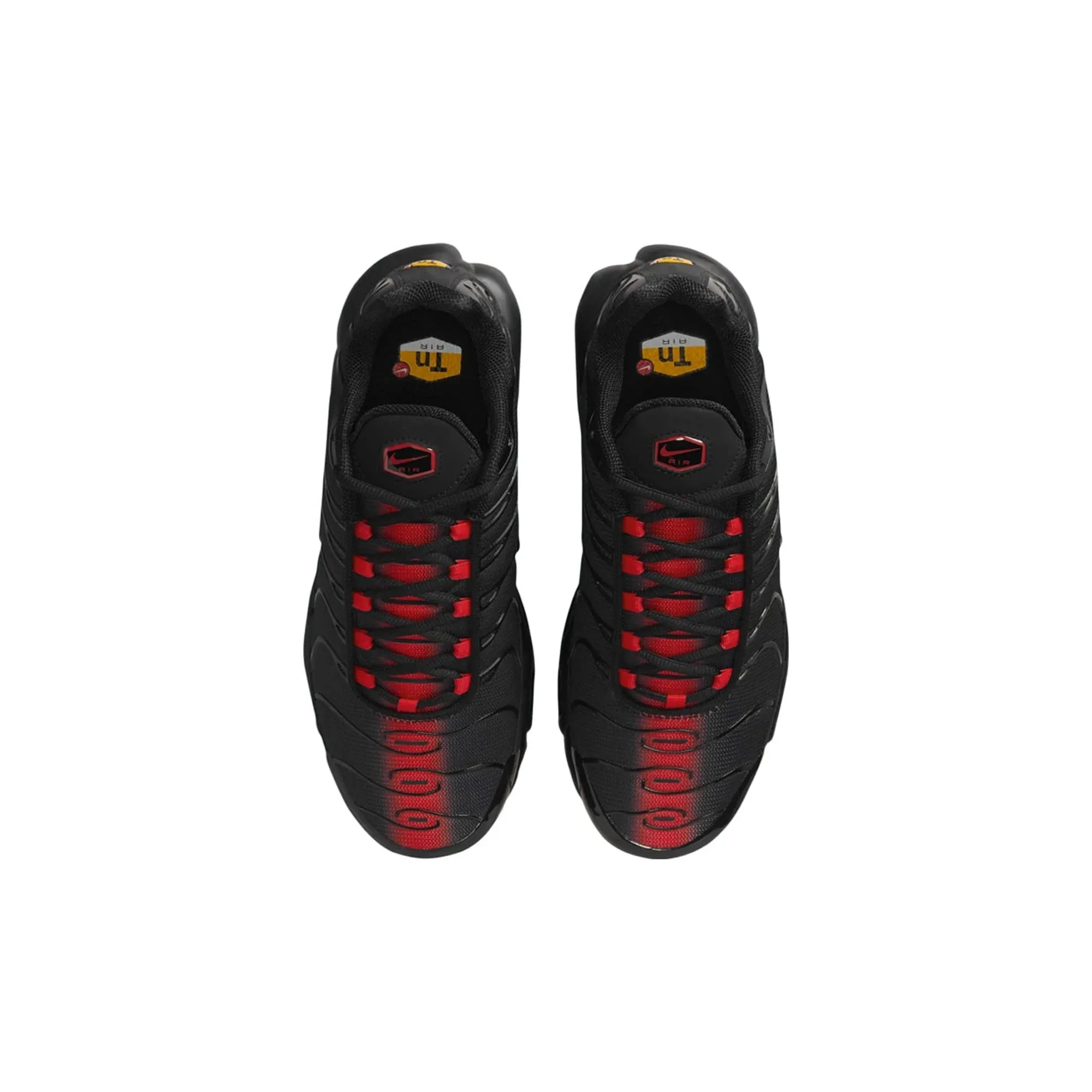 Nike Air Max Plus TN 'Black Red' open - toe - feature shoes