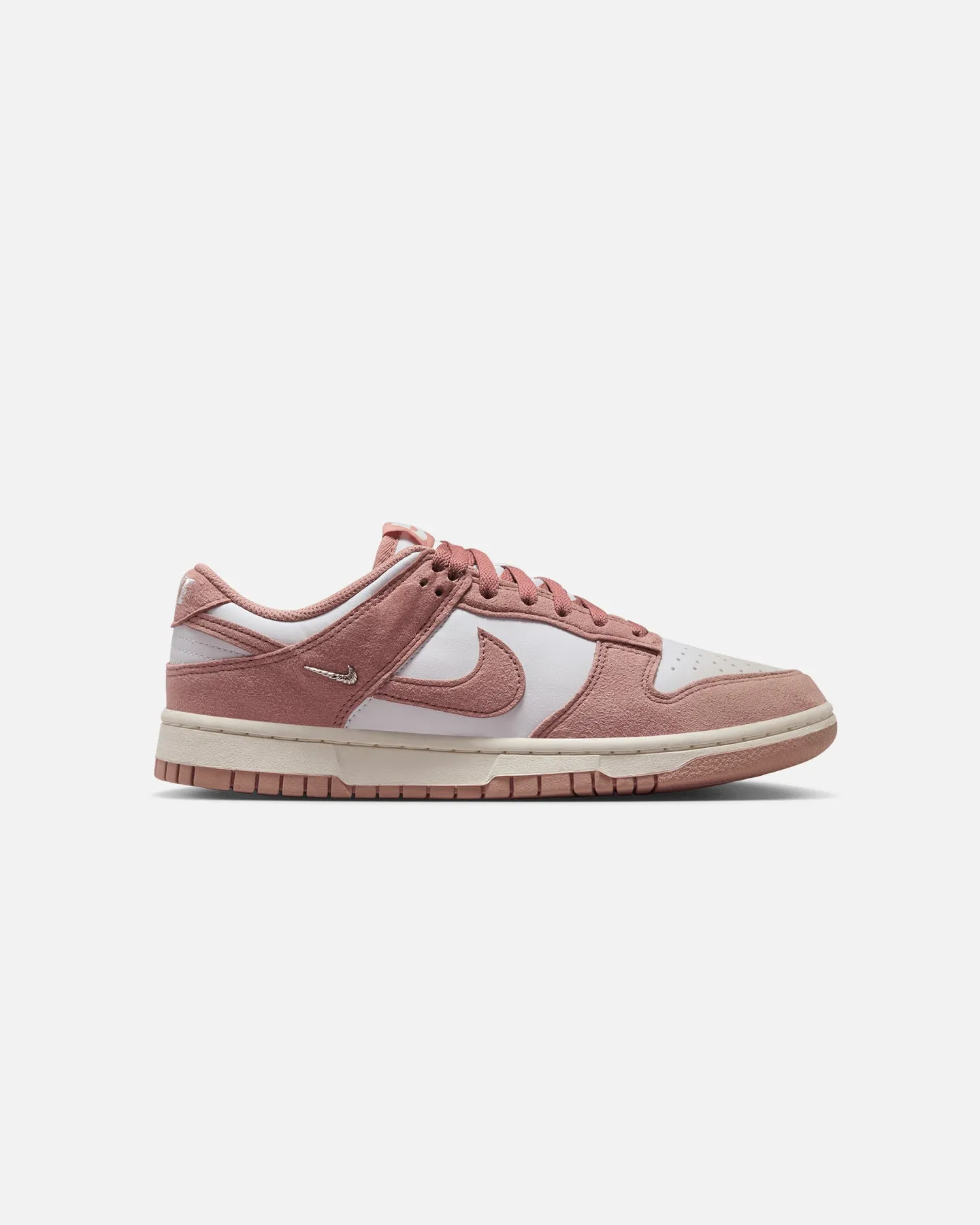 Nike Women's Dunk Low "Suede Pack" White/Pink Care Ease World Walk
