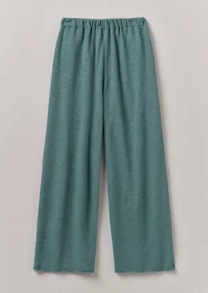 Full Length Loopback Jersey Pants | Dusty Jade Relaxed Style