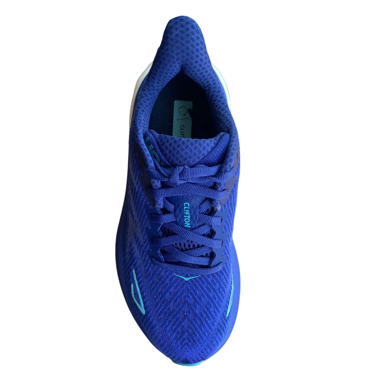 Hoka One One scarpa da corsa da donna Clifton 9 1127896-BBES blu-celeste TPU Stability Shank