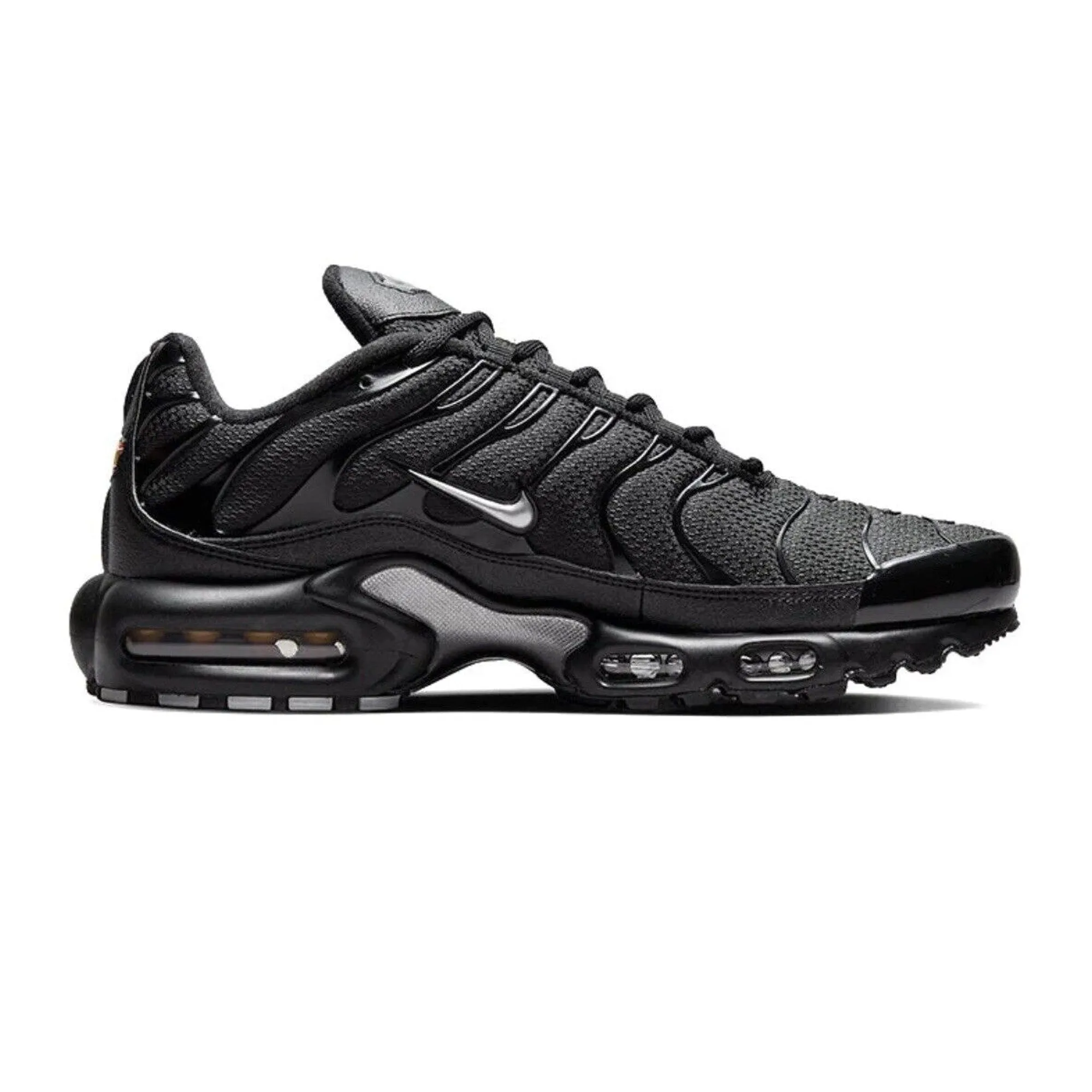 Air Max Plus TN 'Mini Swoosh Black Silver' (2022) under - pronation