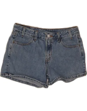 LEVI'S Womens Denim Shorts US 9 Medium W30 Blue Cotton Quick Dry Technology Motion Ready
