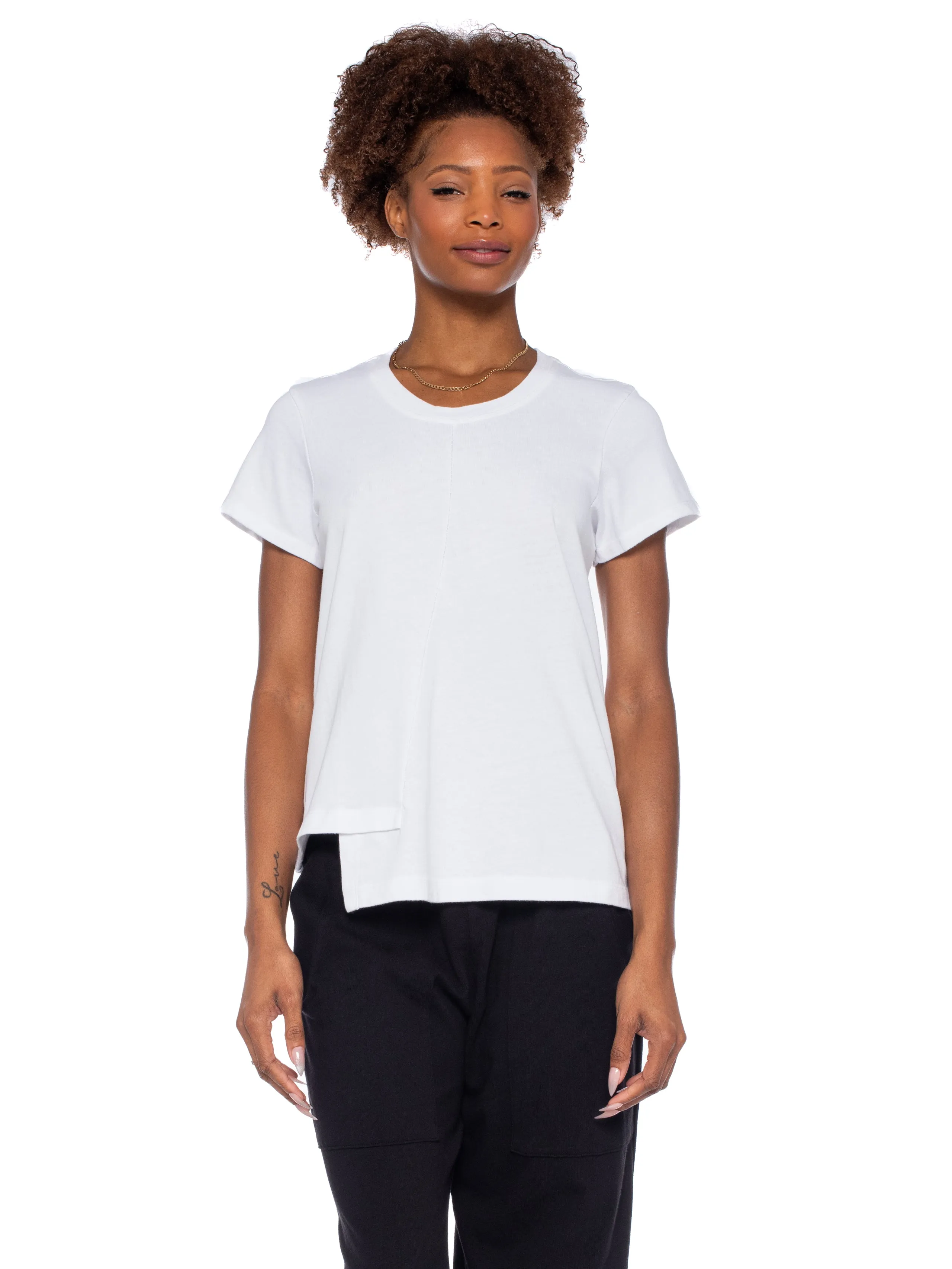 Relaxed Wearable Novelty Stitch Shifted Shrunken Tree