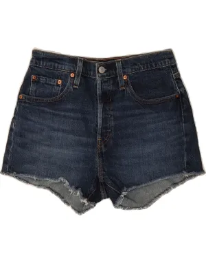 Camping Gear LEVI'S Womens 501 Denim Shorts W28 Medium Blue Cotton