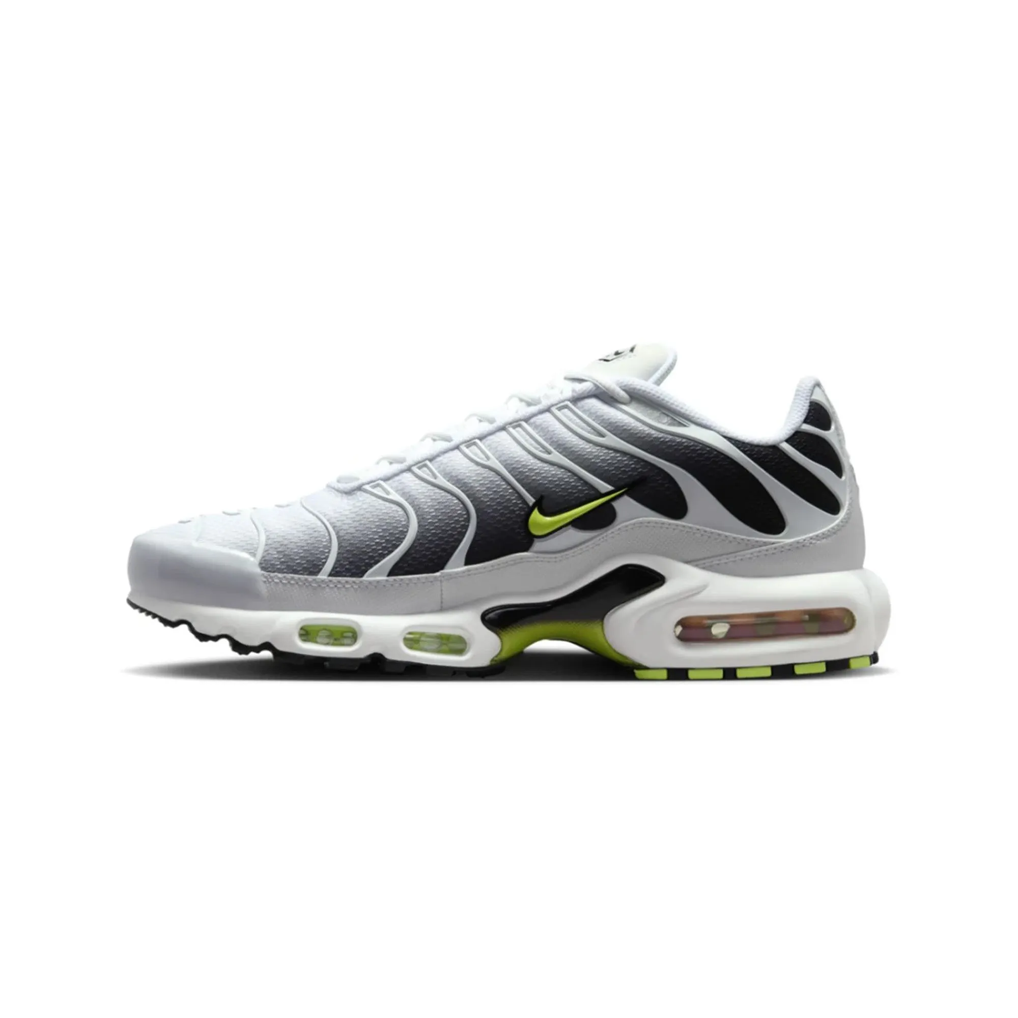 Nike Air Max Plus TN 'White Black Volt' (2024) training - day running shoes Thermoregulating Liner