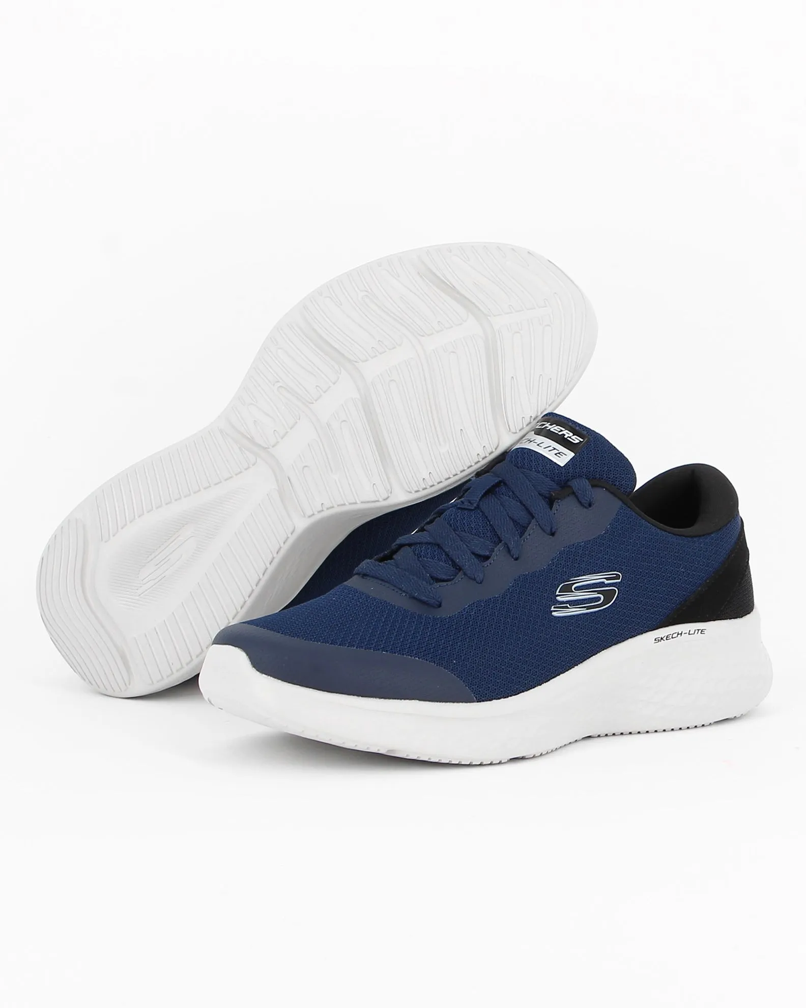 Skechers scarpa da walking da uomo Skech-Lite Pro Clear Rush 232591/NVBK navy-black circuit - training running shoes