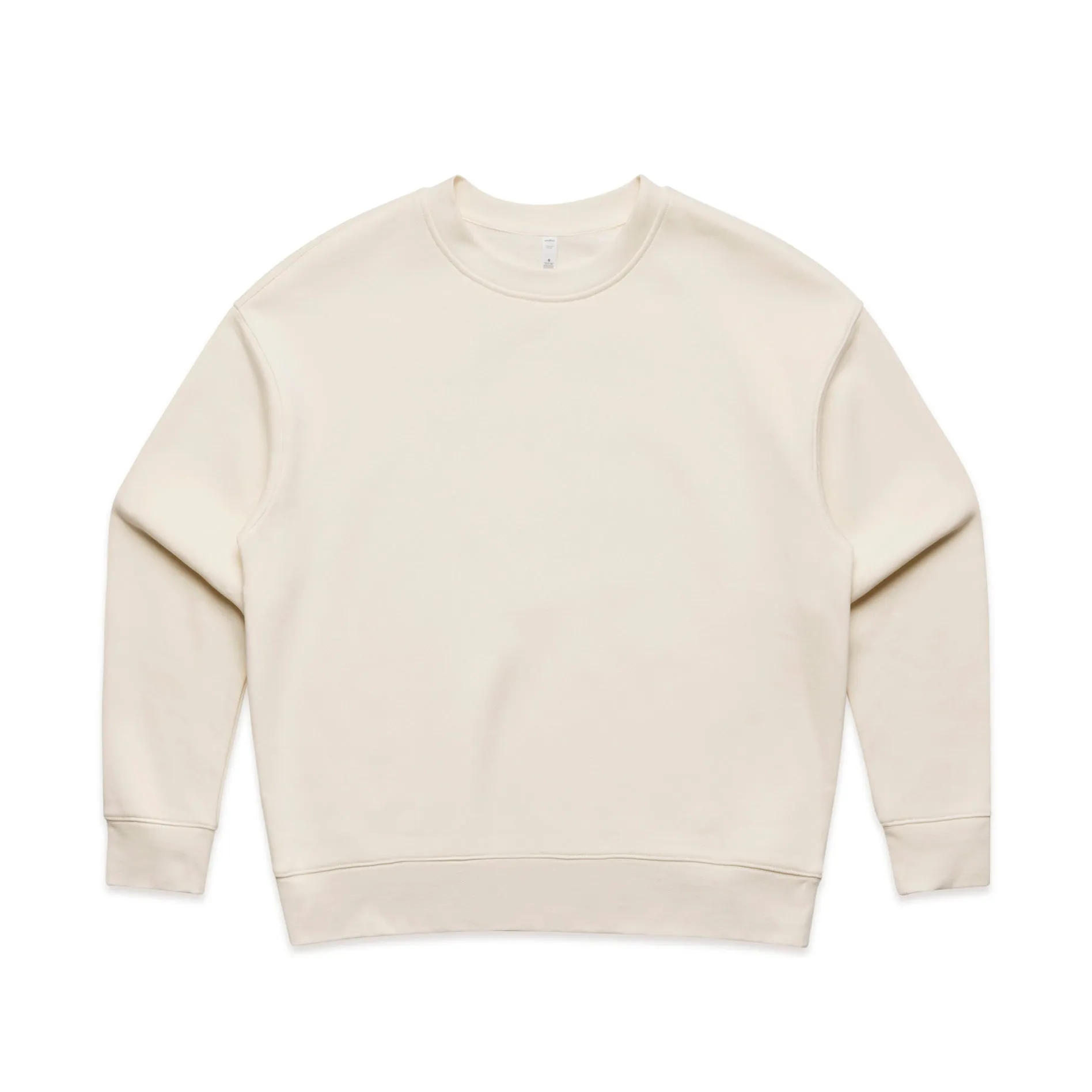 V-Neck Gracie Relaxed Crew - Ecru