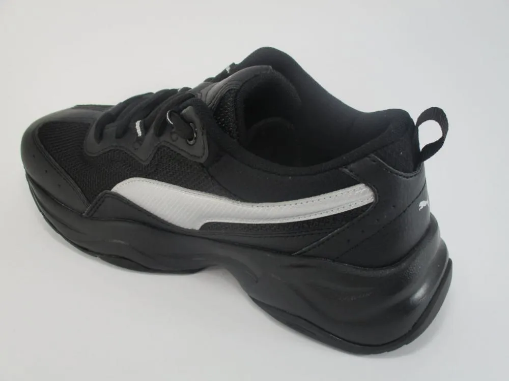 Puma scarpa sportiva da donna Cilia 369778 15 nero argento Anti Slip Tread Cushioned Ankle Collar