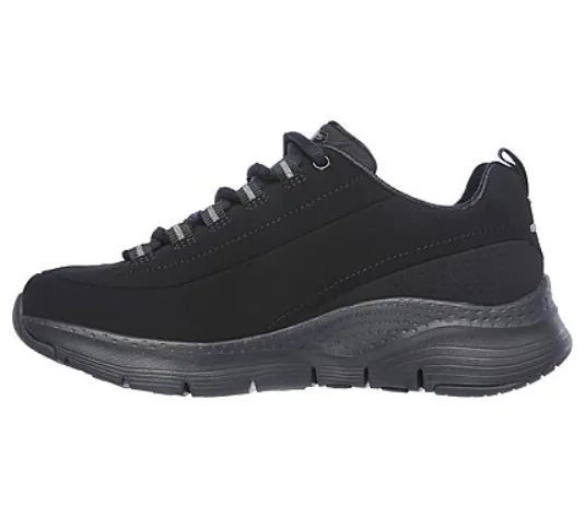 Pronation Control System Multi Layer Cushion Skechers scarpa sneakers da donna Arch Fit Metro Skyline 149147 BBK nero