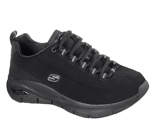 Best-selling Skechers scarpa sneakers da donna Arch Fit Metro Skyline 149147 BBK nero