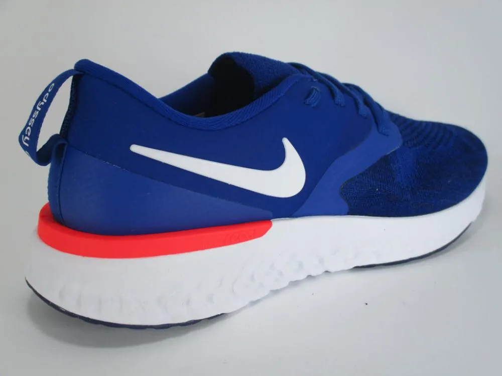 Nike scarpa da ginnastica da uomo Odyssey React 2 Flyknit  AH1015 400 blu Tongue Hold System Outdoor shoes