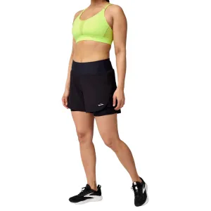Brooks Chaser 5inch 2-in-1 2.0 Womens Shorts All Season Wear Flexible Support