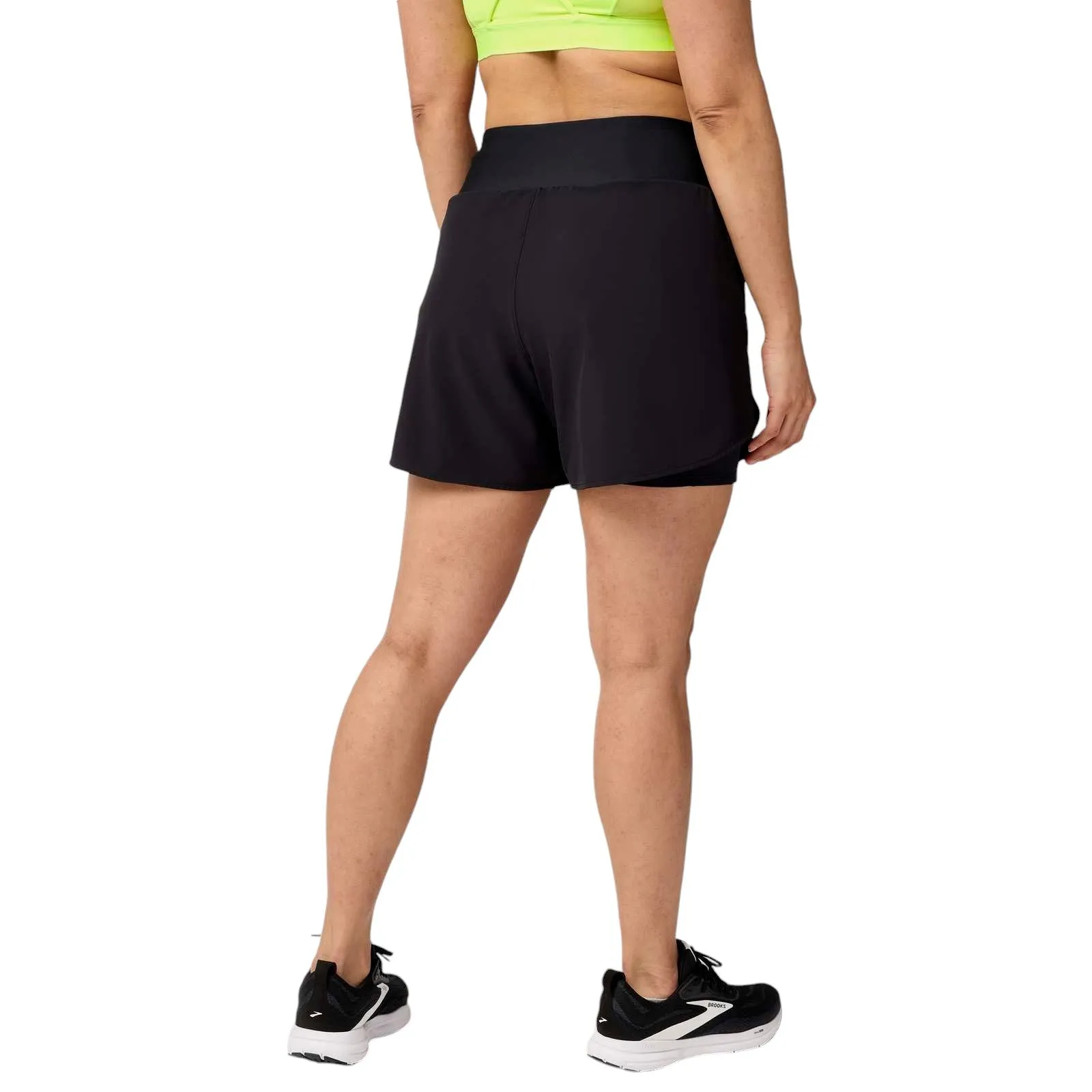 Brooks Chaser 5inch 2-in-1 2.0 Womens Shorts Anti Slip Waist Grip