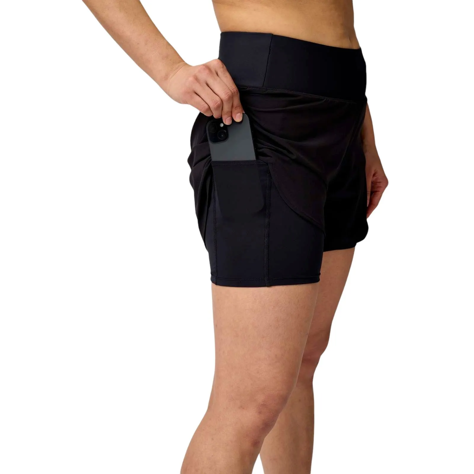 Brooks Chaser 5inch 2-in-1 2.0 Womens Shorts Fashion Accessory Non Restrictive Waistband