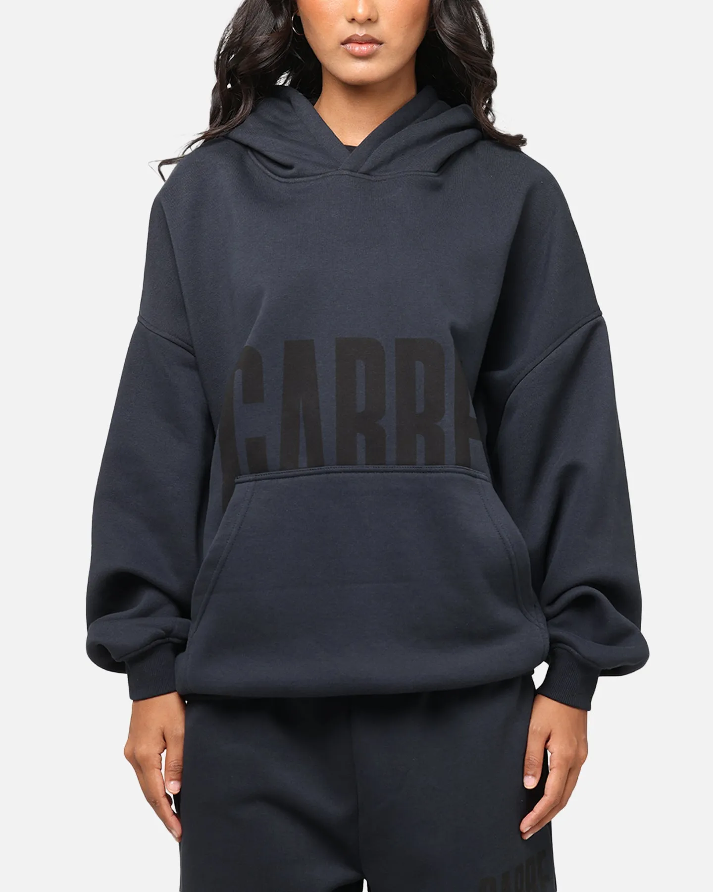 Carre Premium Essentials Hoodie Steel/Black City Scene