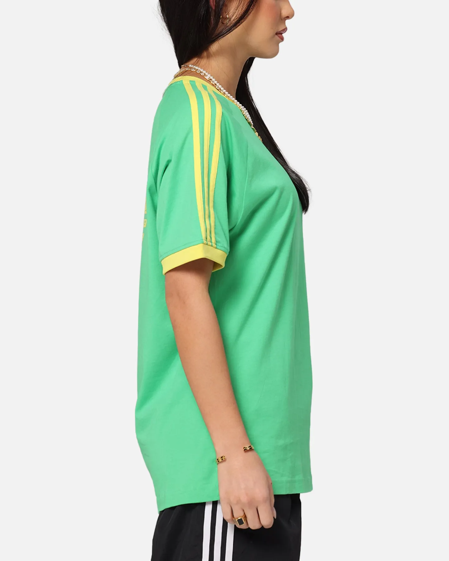 Adidas Monogram Cali T-Shirt Green Casual Layer