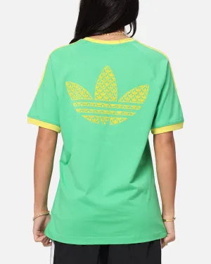 Adidas Monogram Cali T-Shirt Green Easy-to-Style Top