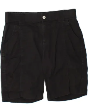 LEE Womens Comfort Fit Chino Shorts US 6 Medium W34  Black Cotton Body Flex Cycling shorts