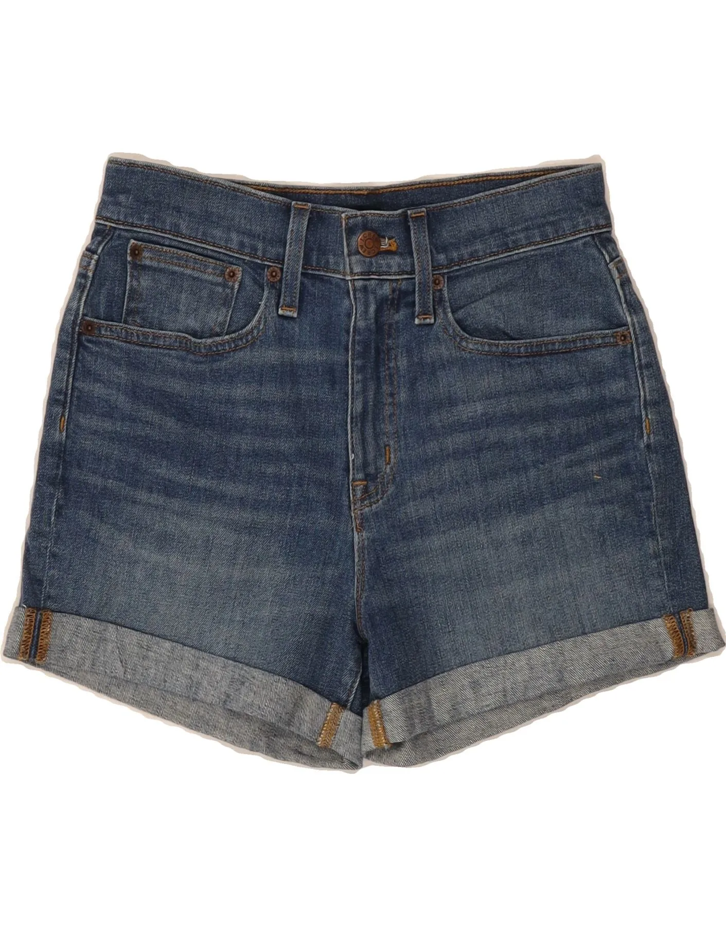 Four Way Stretch Fabric Durable Comfort J. CREW Womens Denim Shorts W25 XS Blue Cotton
