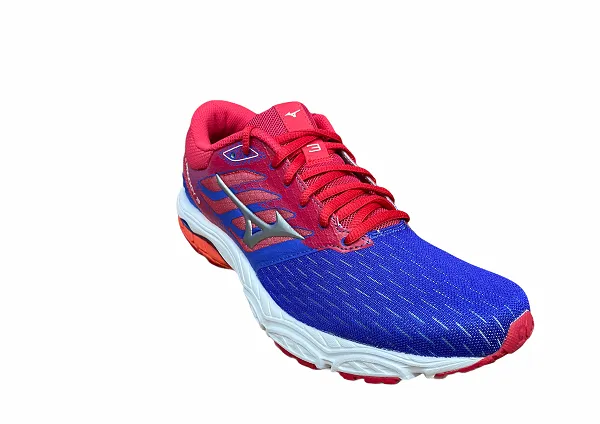 Mizuno scarpa da corsa da donna Wave Prodigy 3 J1GD201004 bluette-argento-rosa responsiveness twistable running shoes