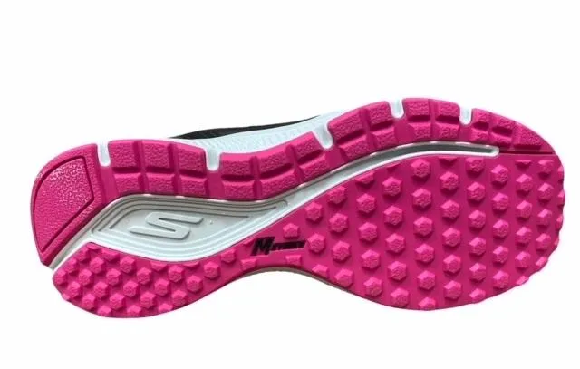 EVA sole Skechers scarpa da corsa da donna Go Run Consistent 128075/BKPK nero rosa