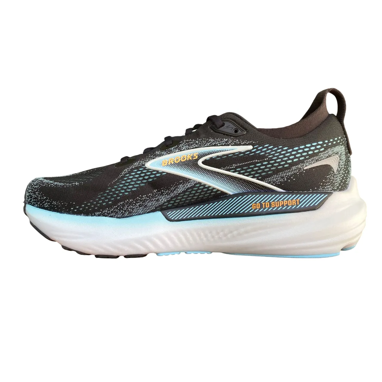Durable Rubber Composite Brooks Scarpa da Corsa Uomo Glycerin GTS 22 110446 1D 063 Ammortizzata