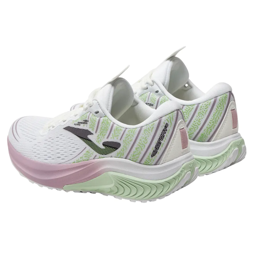 Joma scarpa da corsa da donna Victory 2402 bianco Steady Pace Comfortable Foot Feel