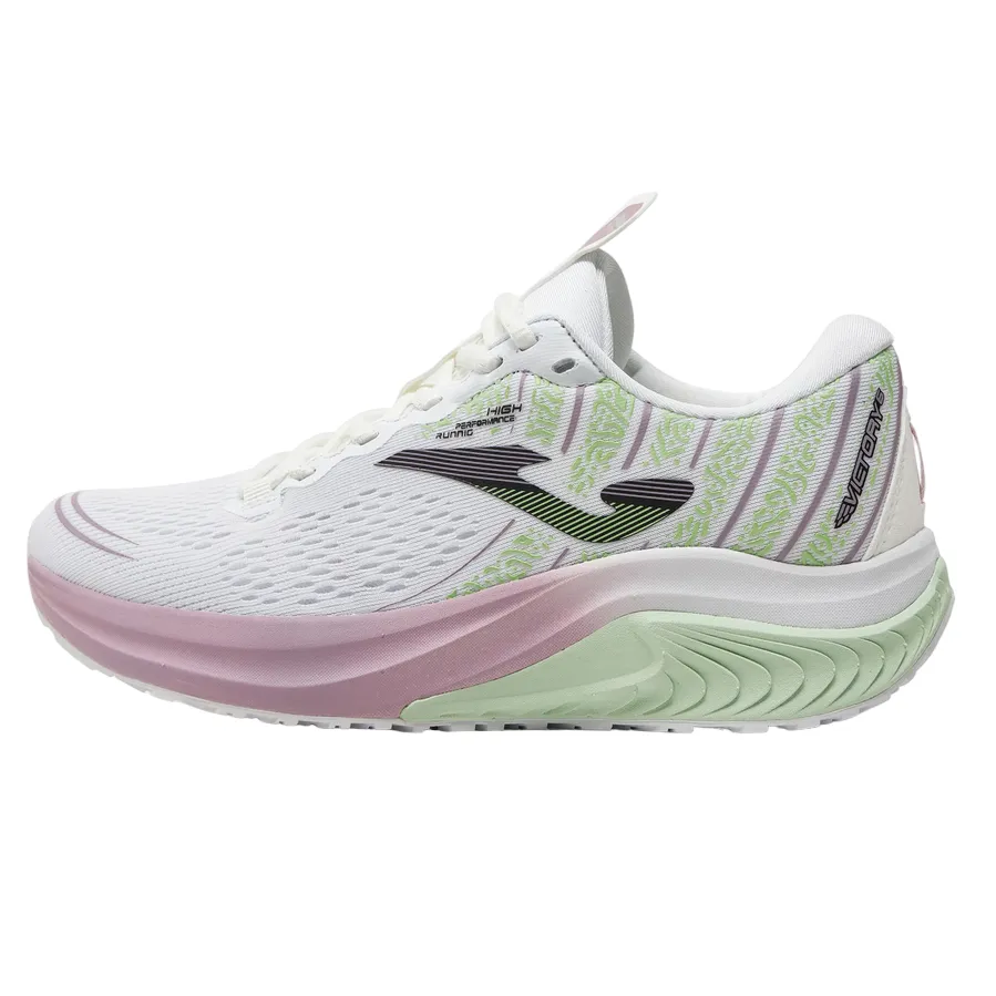 running in the rain Joma scarpa da corsa da donna Victory 2402 bianco